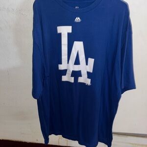 Los Angeles Dodgers MLB Men's Majestic Big & Tall Tshirt